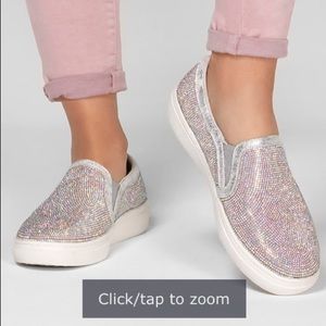 Goldie Flashow Sparkly Slip-on Sketchers